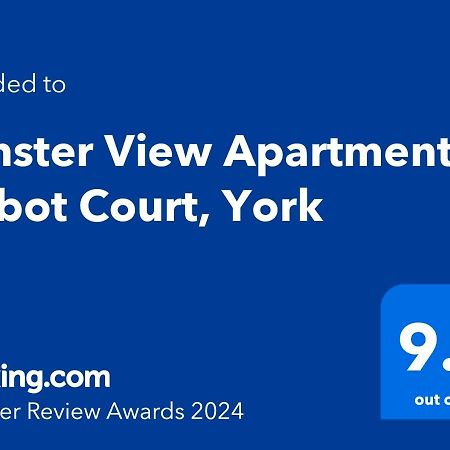 Minster View Apartment At Talbot Court, York Exteriör bild